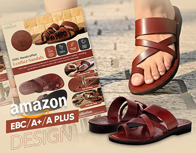 Amazon EBC A+ Premium Content — Unisex Sandals